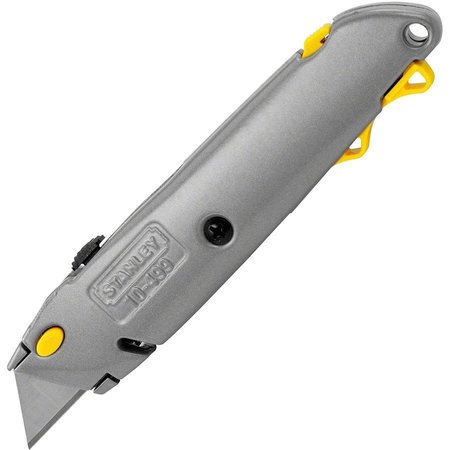 BOSTITCH Quick-Change Utility Knife, w/3 Blades, 6", Black BOS10499